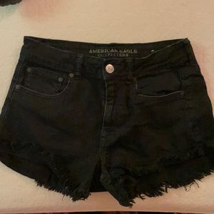 American Eagle High Rise Festival shorts